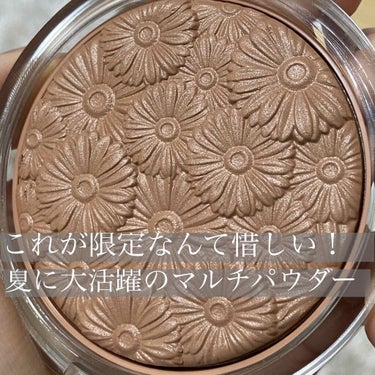 CLINIQUE パウダー ポップ フラワー ブロンザーのクチコミ「#CLINIQUE の今年5月に発売した限定品🌼
#パウダーポップフラワーブロンザー 
#ソー.....」（1枚目）