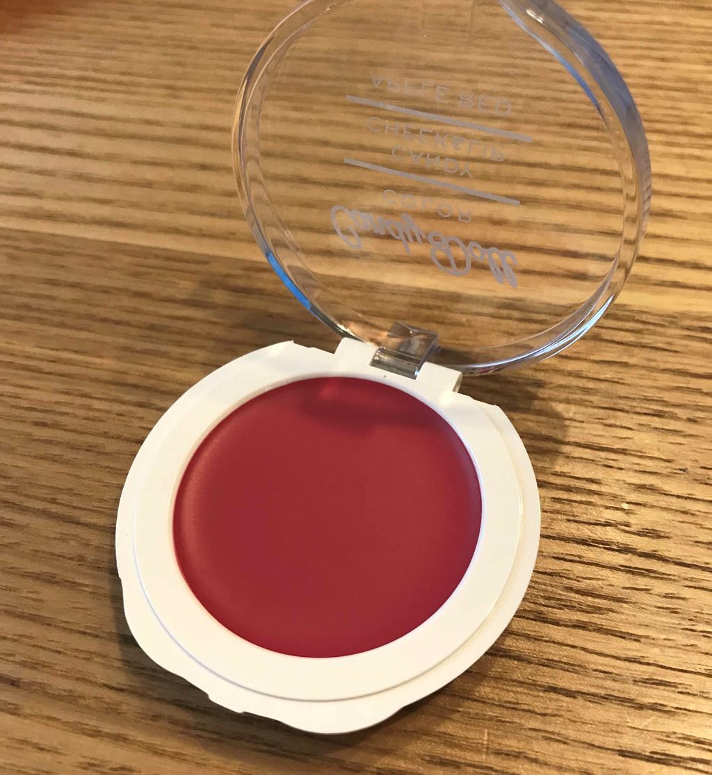 キャンディリップ＆チーク アップルレッド/CandyDoll/ジェル・クリームチークを使ったクチコミ（2枚目）