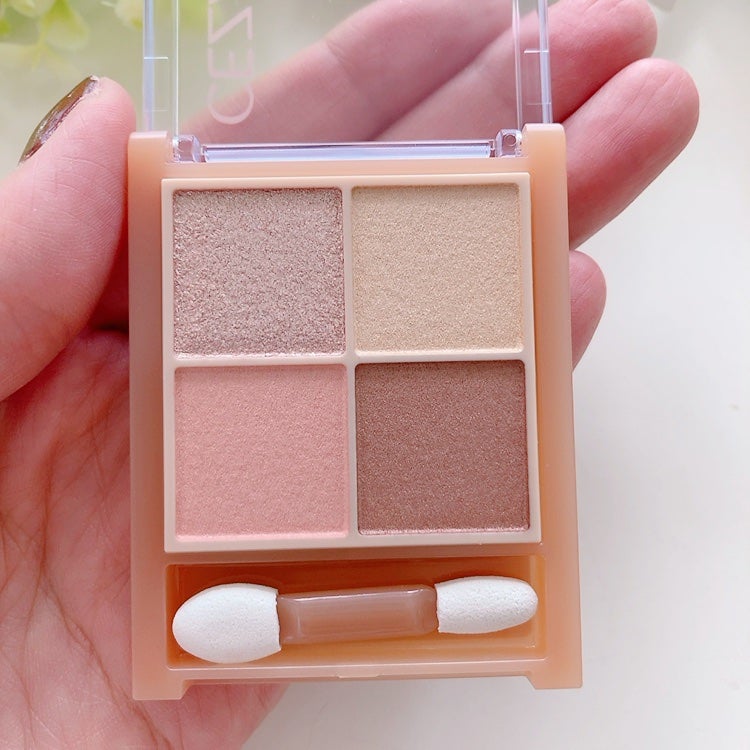 ベージュトーンアイシャドウ/CEZANNE/アイシャドウパレットを使ったクチコミ(4枚目)