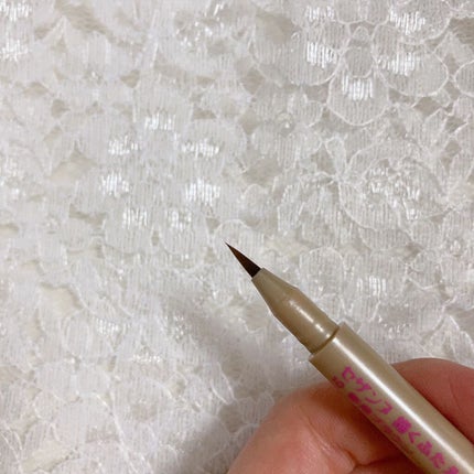 描くふたえアイライナー/CEZANNE/リキッドアイライナーを使ったクチコミ(2枚目)