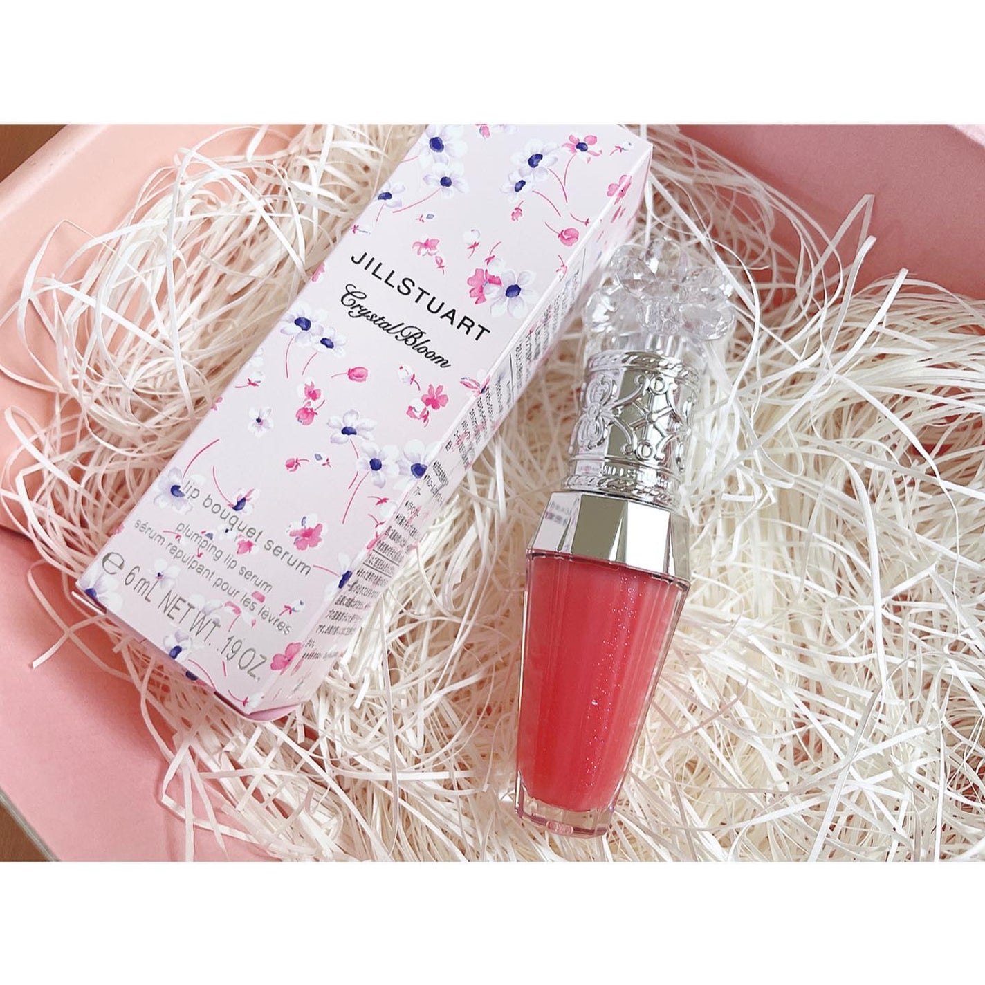 ジルスチュアート クリスタルブルーム リップブーケ セラム/JILL STUART/リッププランパーを使ったクチコミ(1枚目)