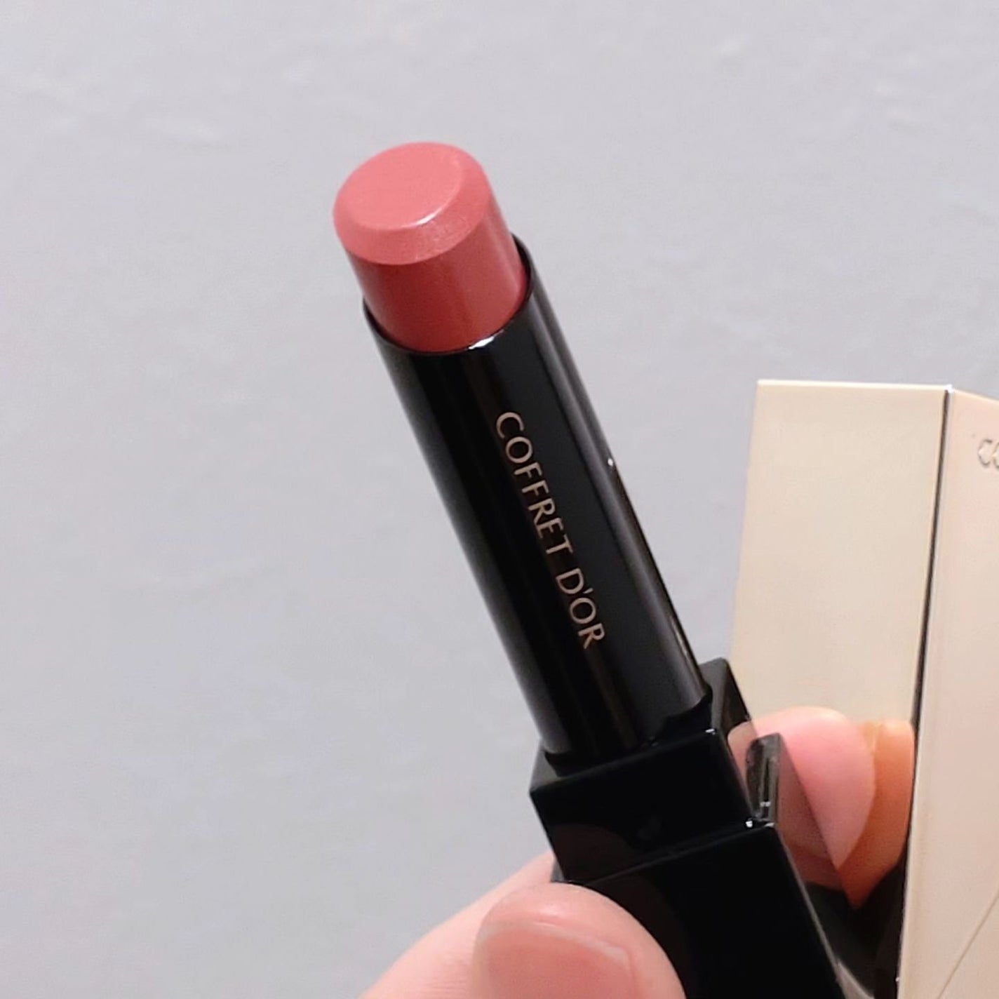 スキンシンクロルージュ/コフレドール/口紅を使ったクチコミ(2枚目)