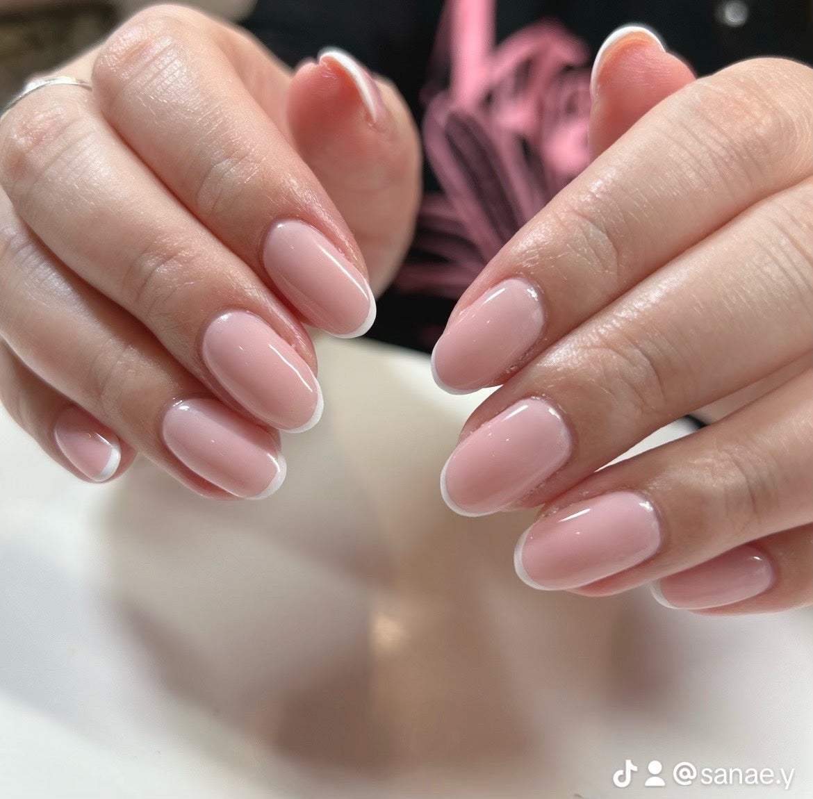 sanae.y on LIPS 「2024年ネイル8選💅来年はネイルの写真もっと頑張る〜(笑)ピ..」(6枚目)