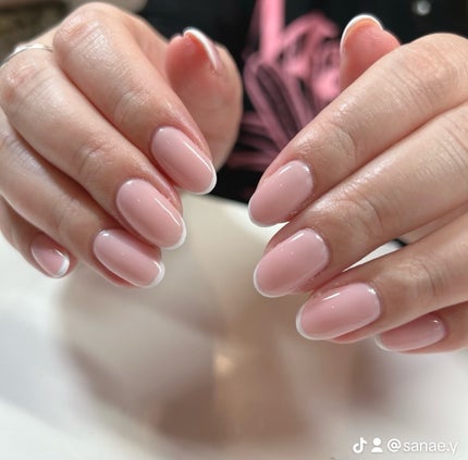 sanae.y on LIPS 「2024年ネイル8選💅来年はネイルの写真もっと頑張る〜(笑)ピ..」(6枚目)