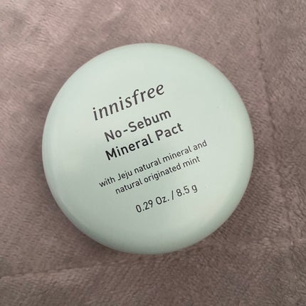 ノーセバム ミネラルパクト S ノーセバム ミネラルパクト (旧)/innisfree/プレストパウダーを使ったクチコミ(1枚目)