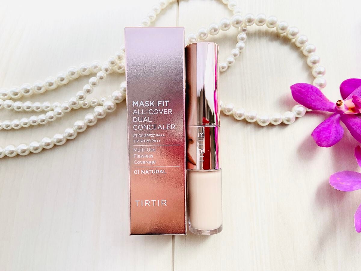 マスクフィットオールカバーデュアルコンシーラー/TIRTIR(ティルティル)/コンシーラーを使ったクチコミ(3枚目)