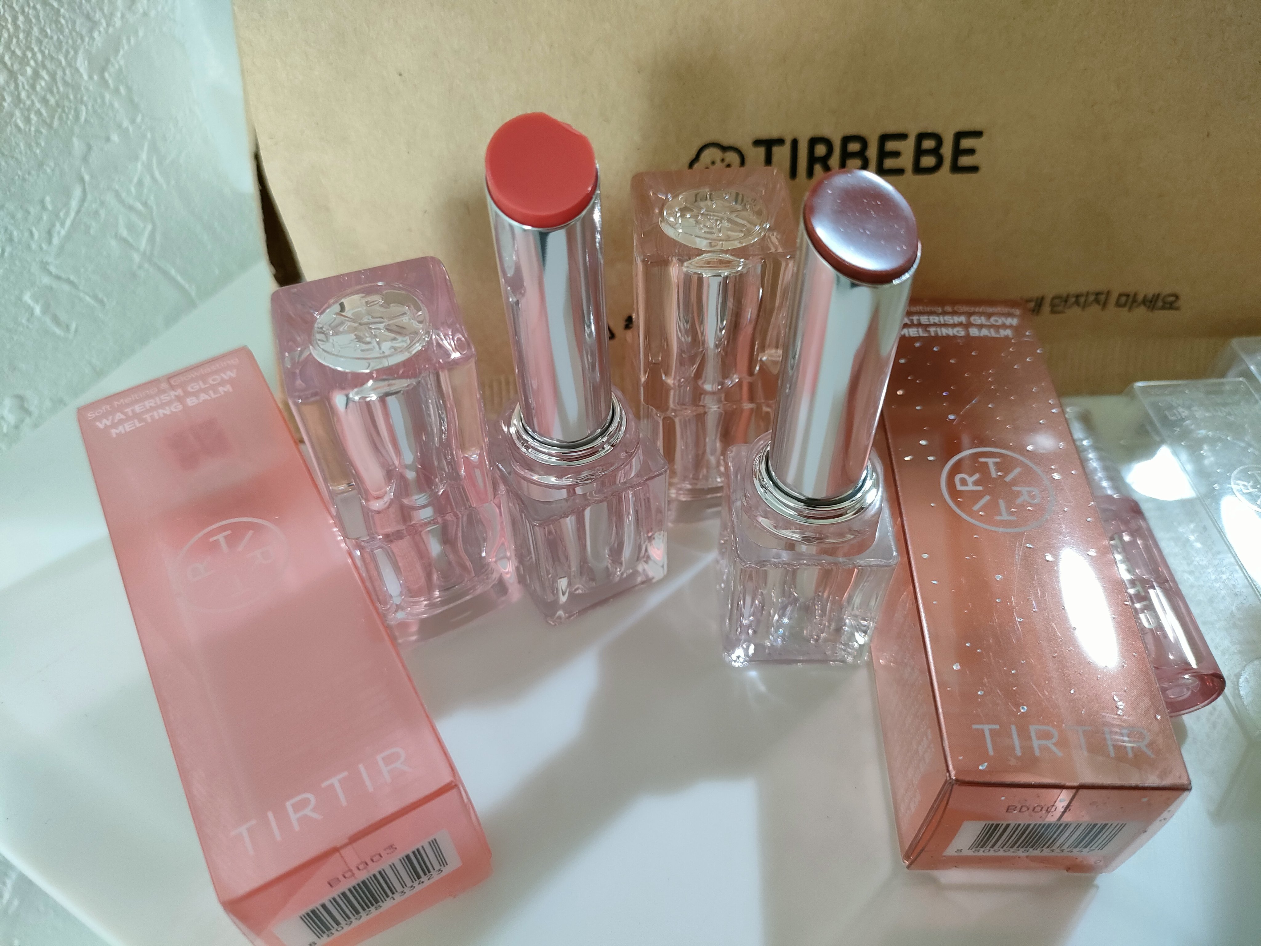 ウォーターリズムグロウメルティングバーム/TIRTIR(ティルティル)/口紅を使ったクチコミ（1枚目）