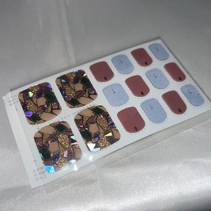 リアルジェルネイルシール フット専用/BEAUTY AVENUE/ネイルシールを使ったクチコミ(2枚目)