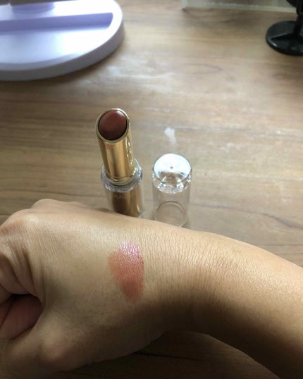 ラスティンググロスリップ/CEZANNE/口紅を使ったクチコミ(2枚目)