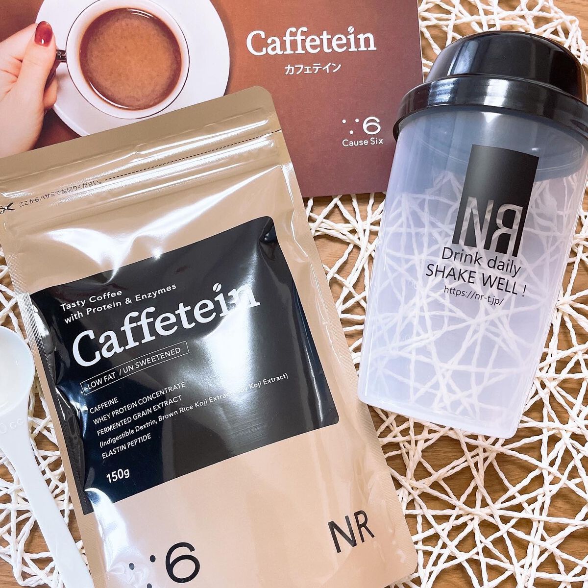 カフェテイン/NR SHOP/その他プロテインを使ったクチコミ（1枚目）