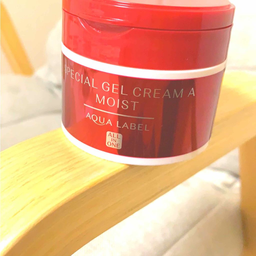 スペシャルジェルクリーム(モイスト)/アクアレーベル/オールインワン化粧品を使ったクチコミ(1枚目)