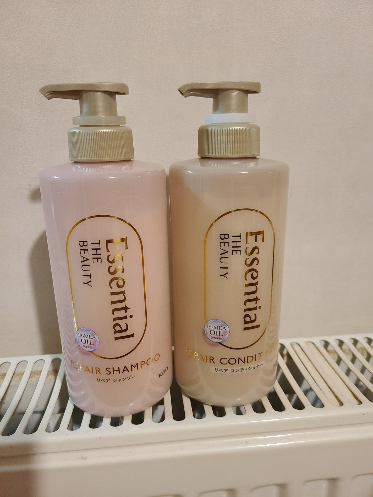 ザビューティ リペアシャンプー・コンディショナー/エッセンシャル/市販シャンプーを使ったクチコミ(1枚目)