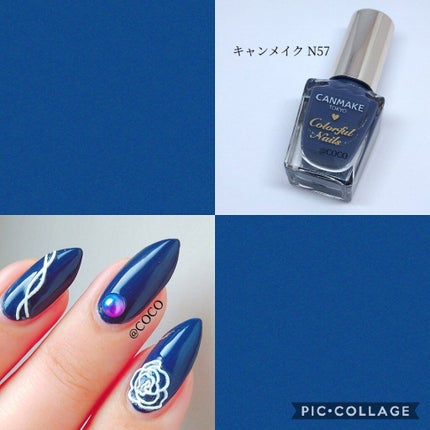 カラフルネイルズ/キャンメイク/マニキュアを使ったクチコミ(2枚目)