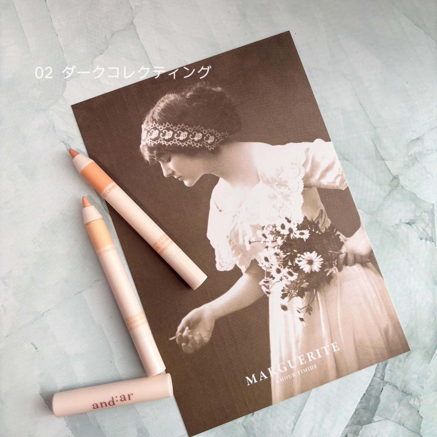 グロウリップカラー/and:ar/口紅を使ったクチコミ（3枚目）