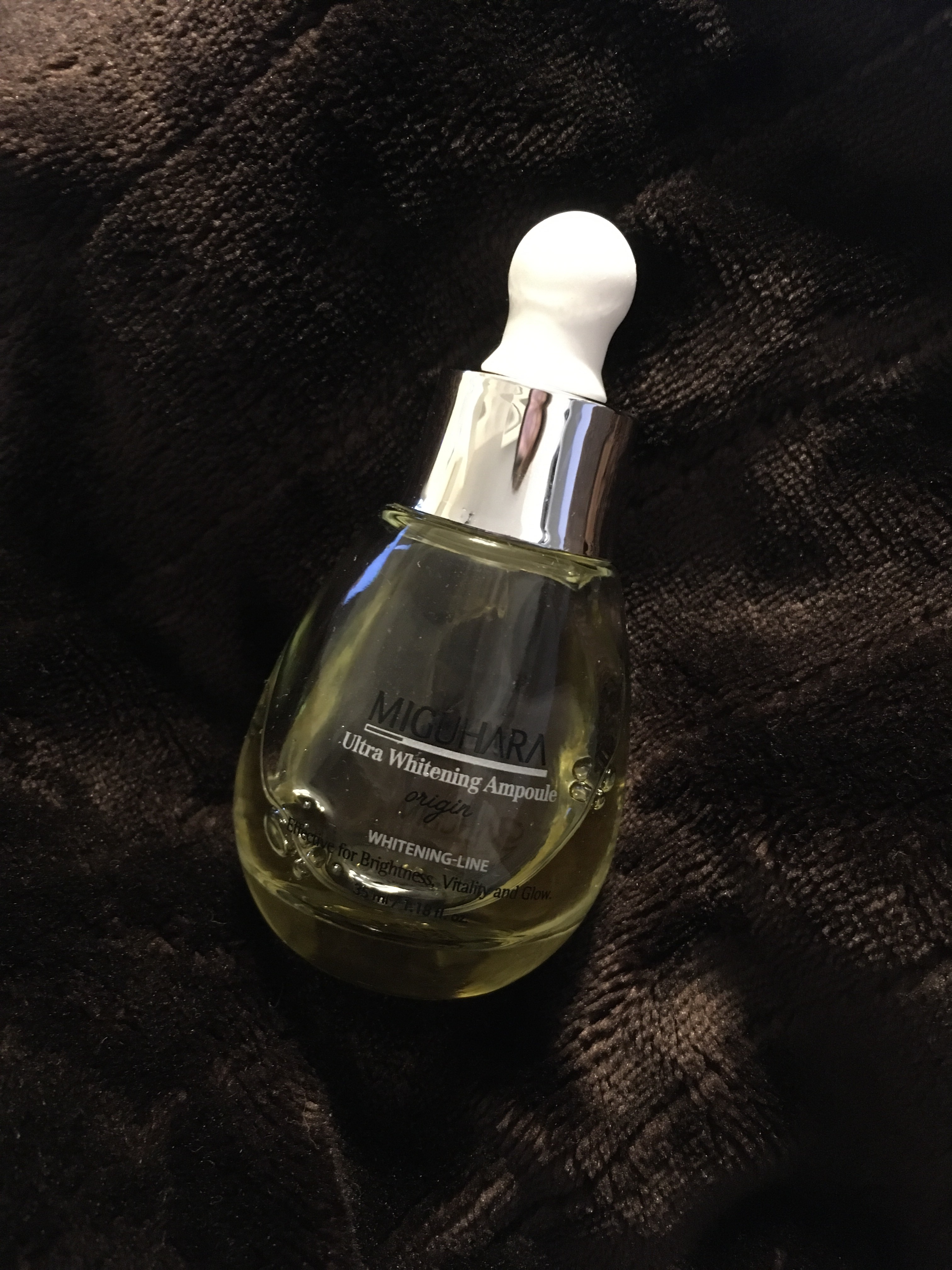 Ultra Whitening Perfect Ampoule/MIGUHARA/美容液を使ったクチコミ（1枚目）