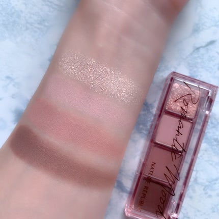 デイリーベーシックパレット/ネイチャーリパブリック/アイシャドウパレットを使ったクチコミ(4枚目)