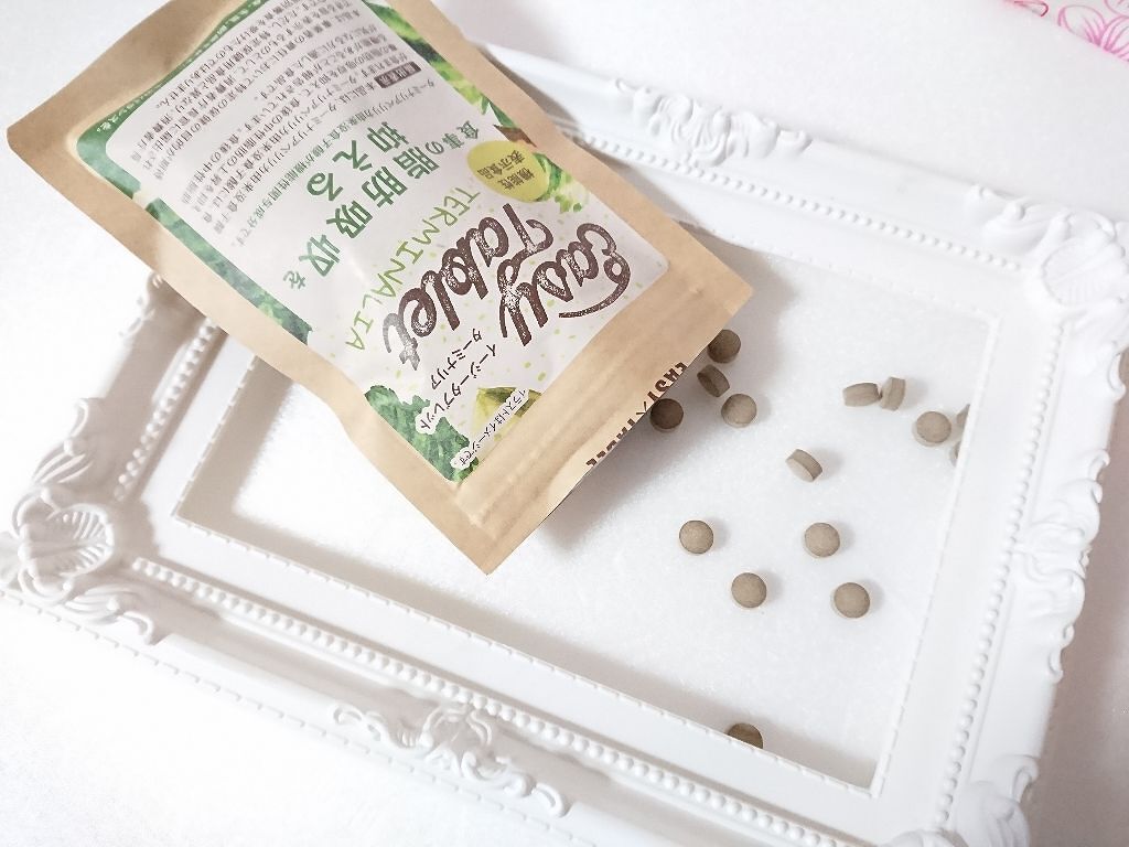 機能性表示食品　イージータブレット ターミナリアW/ODECO.MART/ボディサプリメントを使ったクチコミ（1枚目）