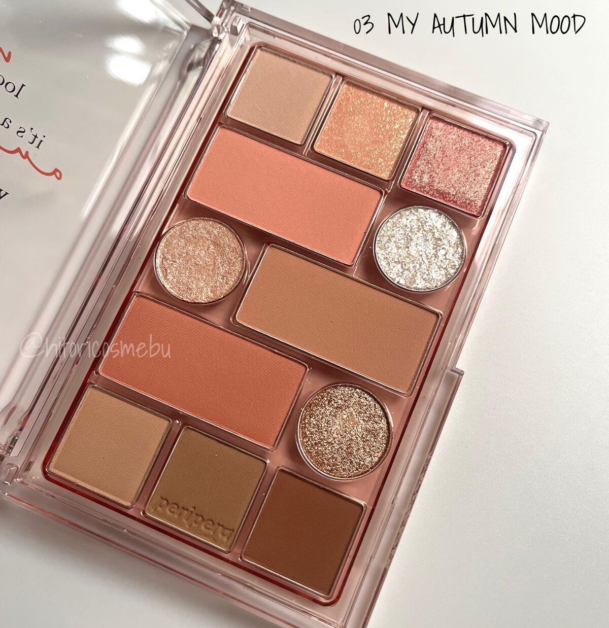 オールテイクムードテクニックパレット/PERIPERA/アイシャドウパレットを使ったクチコミ（2枚目）