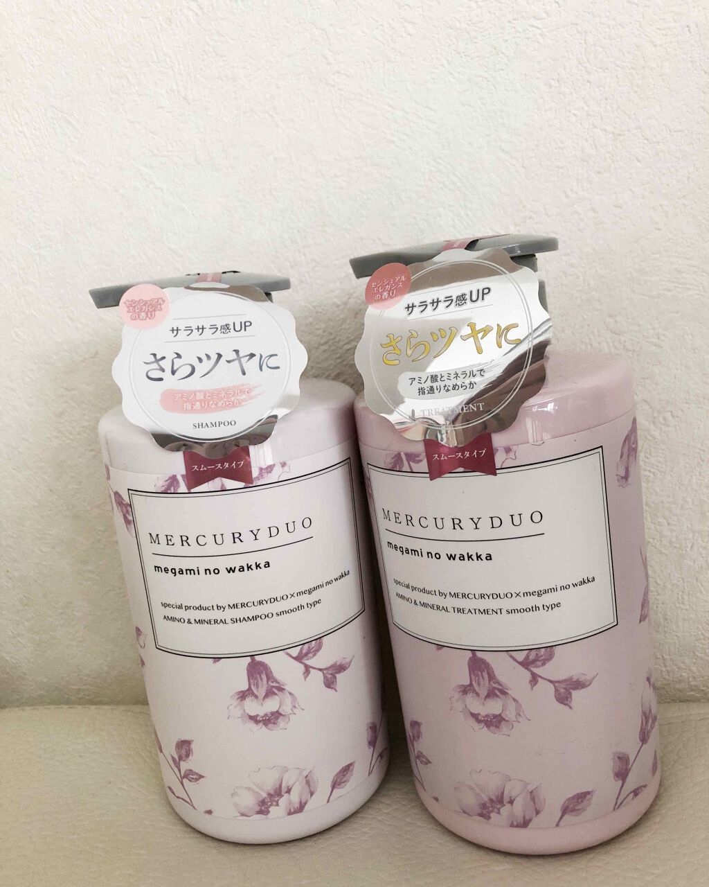 MERCURYDUO シャンプー【スムース】・トリートメント【スムース】/R&/市販シャンプーを使ったクチコミ(1枚目)