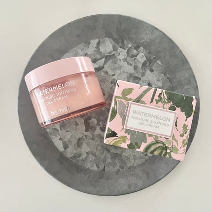 ウォーターメロン モイスチャーサージゲルクリーム/heimish/フェイスクリームを使ったクチコミ(1枚目)