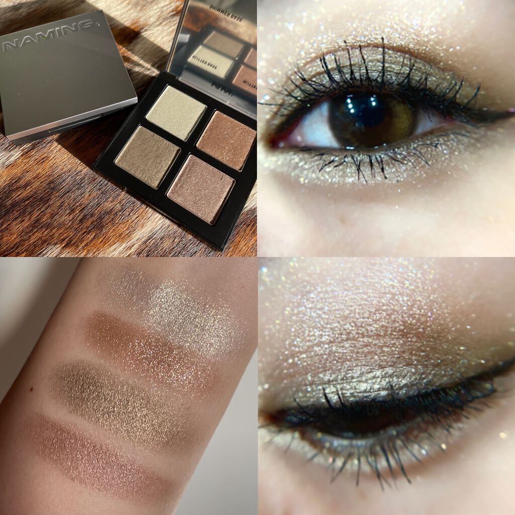 COLORFUL EYE PALETTE/NAMING./アイシャドウパレットを使ったクチコミ（3枚目）