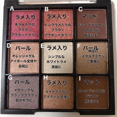 UR GLAM　BLOOMING EYE COLOR PALETTE/U R GLAM/アイシャドウパレットを使ったクチコミ（2枚目）