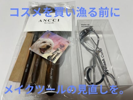 TR27/Ancci brush/メイクブラシを使ったクチコミ(1枚目)