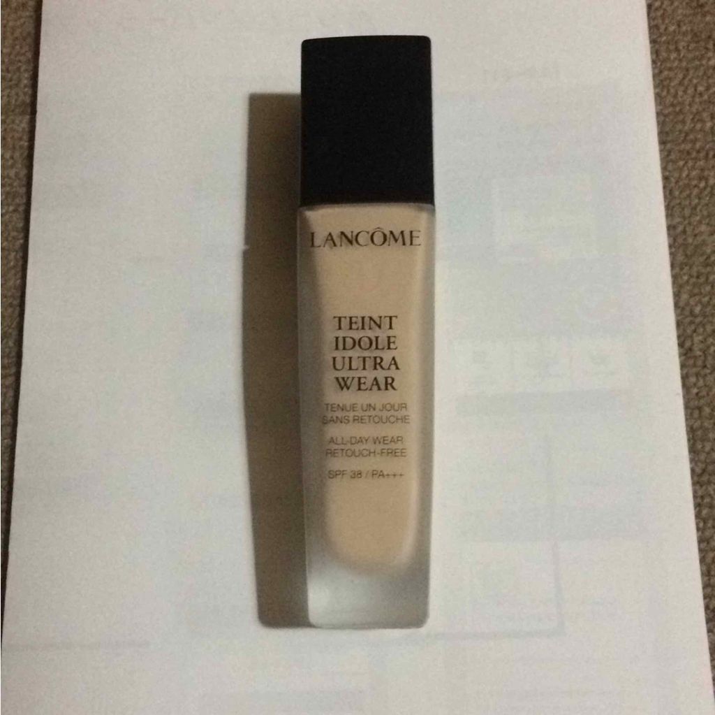 タンイドル ウルトラ ウェア リキッド/LANCOME/リキッドファンデーションを使ったクチコミ(1枚目)