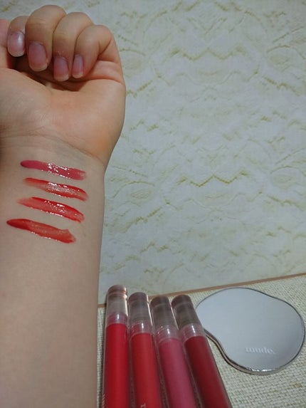 グラッセリップティント/mude/リップティントを使ったクチコミ(1枚目)