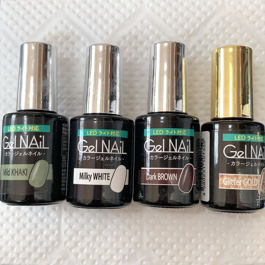 ジェルネイル(ライト対応)/セリア/ジェルネイルを使ったクチコミ(3枚目)