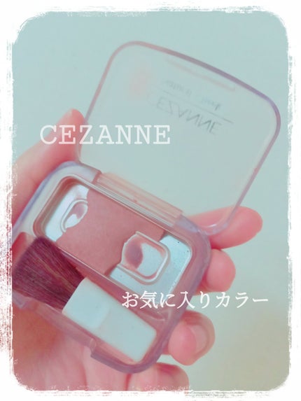 ナチュラル チークN/CEZANNE/パウダーチークを使ったクチコミ(1枚目)
