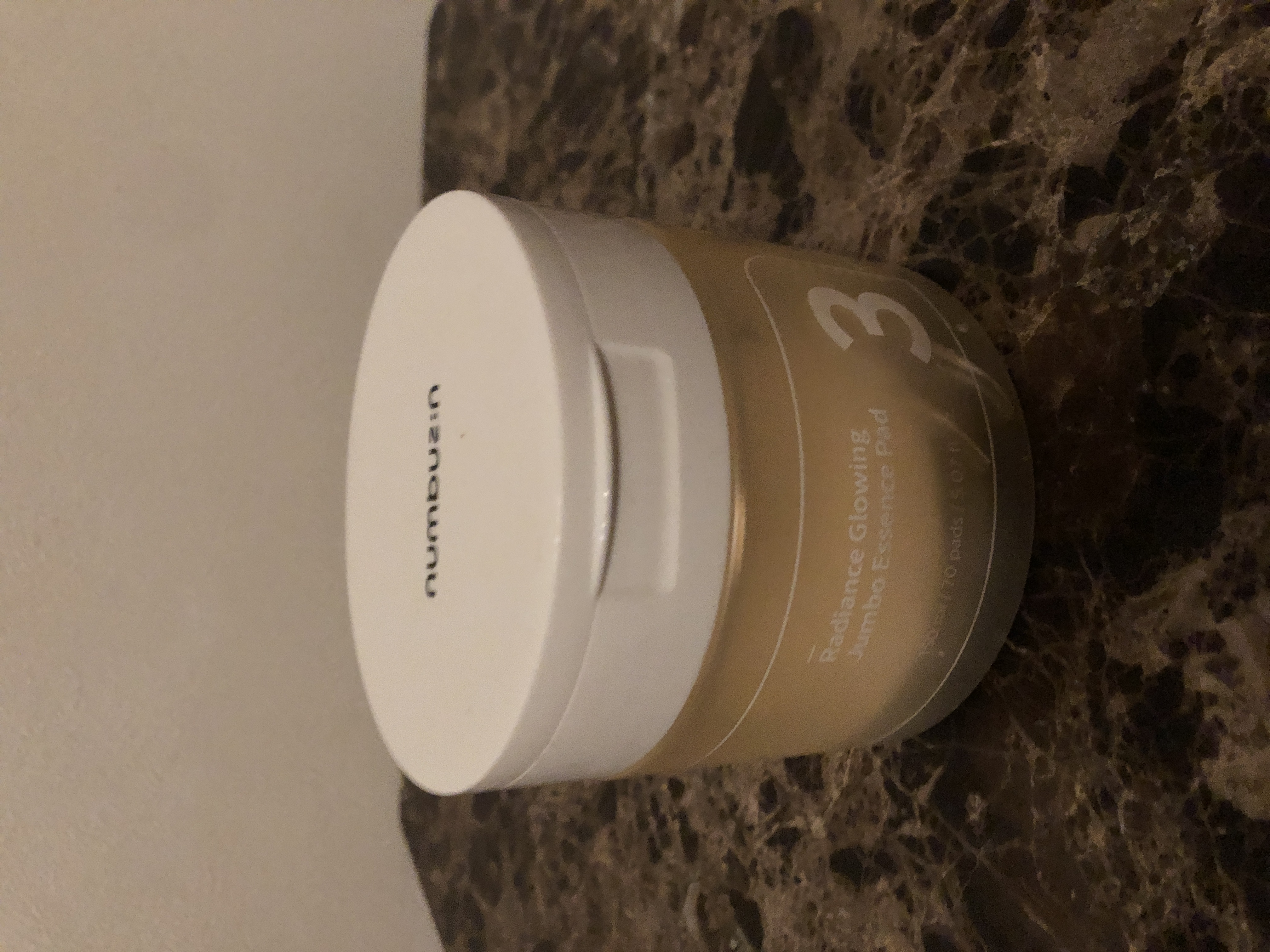 3番 うるツヤ発酵トナーパッド/numbuzin/トナーパッドを使ったクチコミ（1枚目）