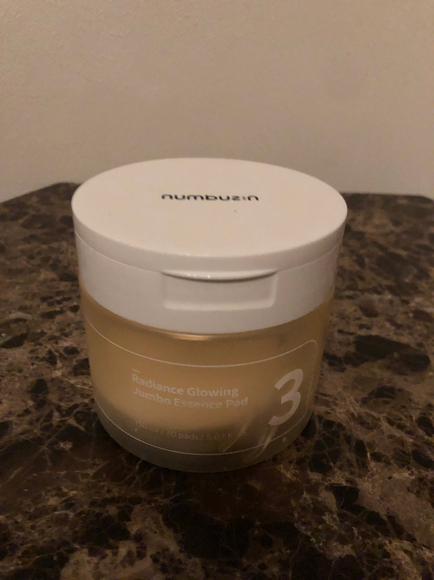 3番 うるツヤ発酵トナーパッド/numbuzin/トナーパッドを使ったクチコミ(1枚目)