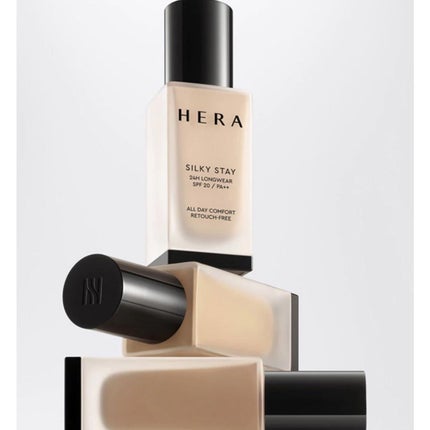 シルキーステイファンデーション/HERA/リキッドファンデーションを使ったクチコミ(6枚目)