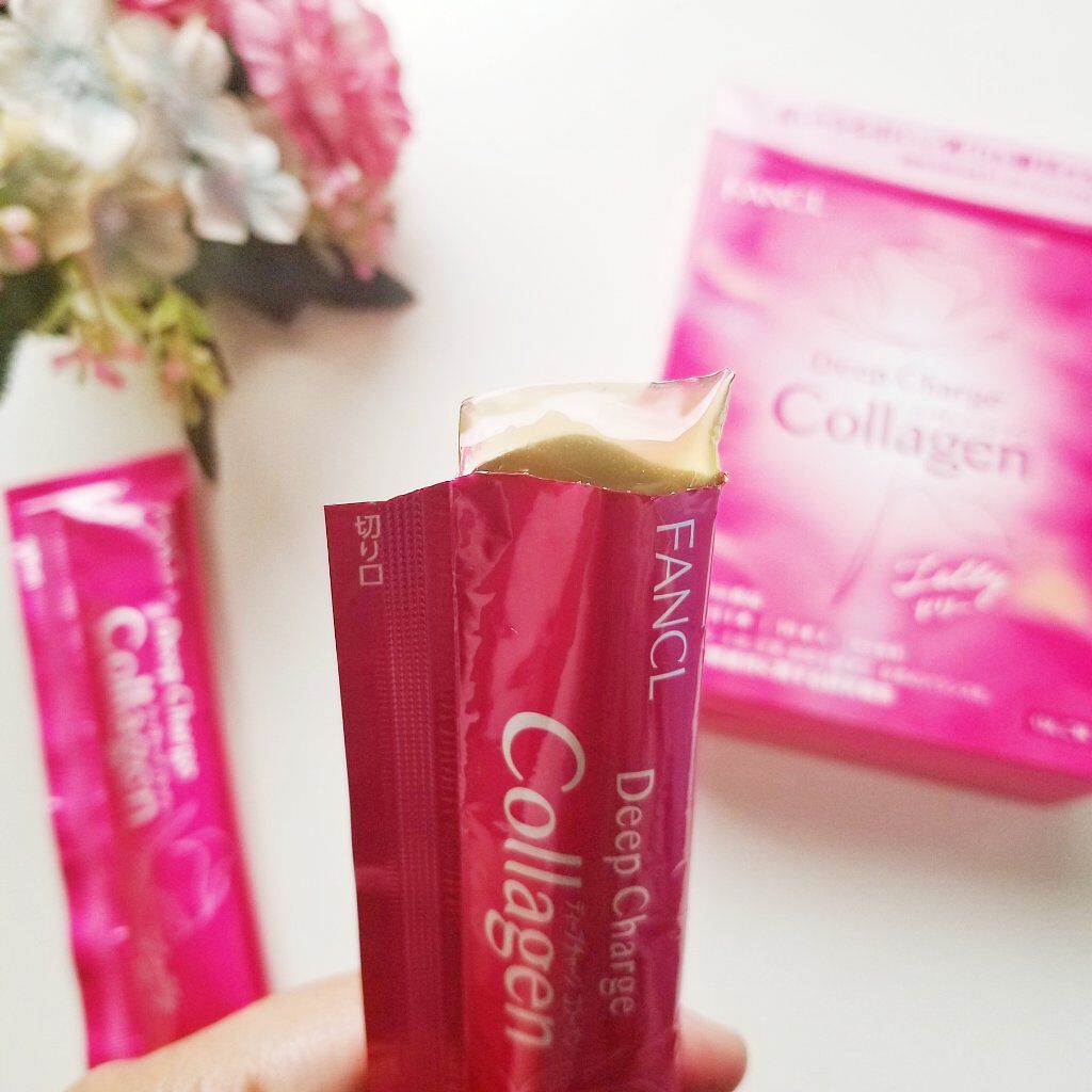 ディープチャージ コラーゲン パウダー/ファンケル/食品を使ったクチコミ(4枚目)