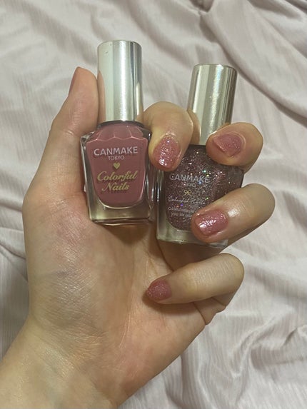 カラフルネイルズ/キャンメイク/マニキュアを使ったクチコミ(4枚目)