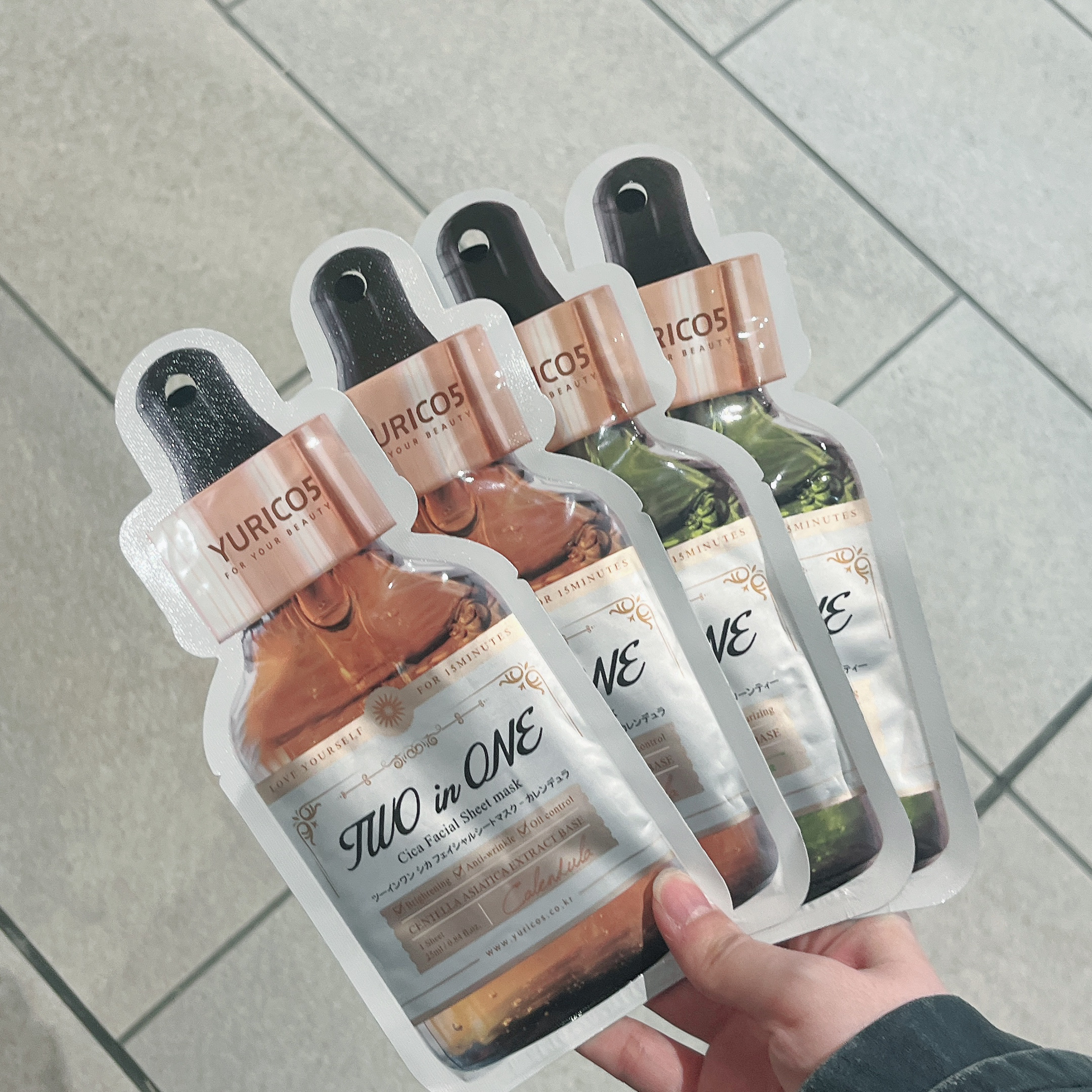 ユリコス 2in1 シカ フェイシャル シートマスク/YURICO5/シートマスク・パックを使ったクチコミ（1枚目）