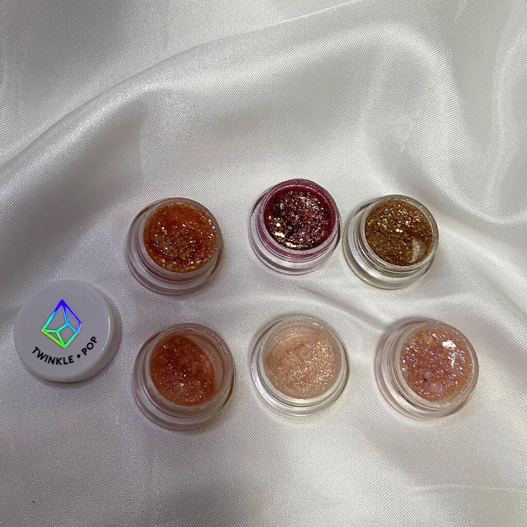 twinkle pop  jelly Glitter/CLIO/ジェル・クリームアイシャドウを使ったクチコミ（1枚目）