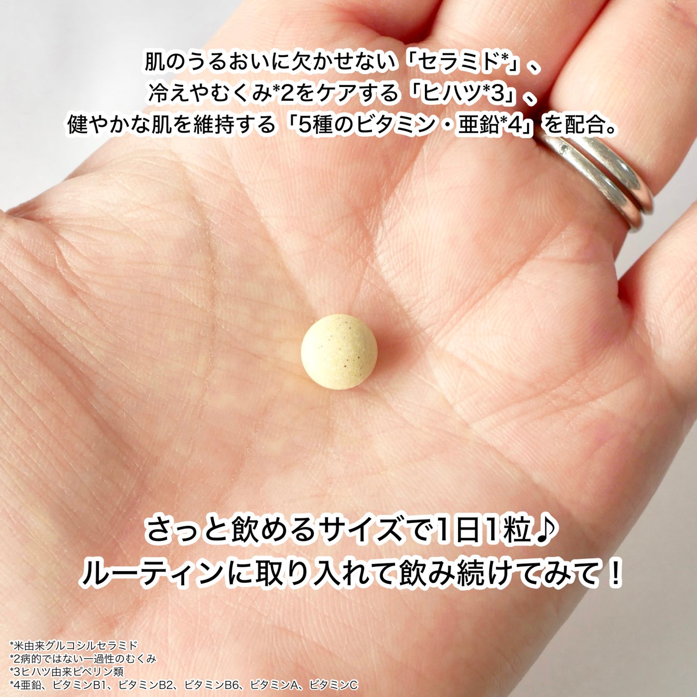 ボラケア バランス with セラミド ヒハツα/天藤製薬/健康サプリメントを使ったクチコミ(3枚目)