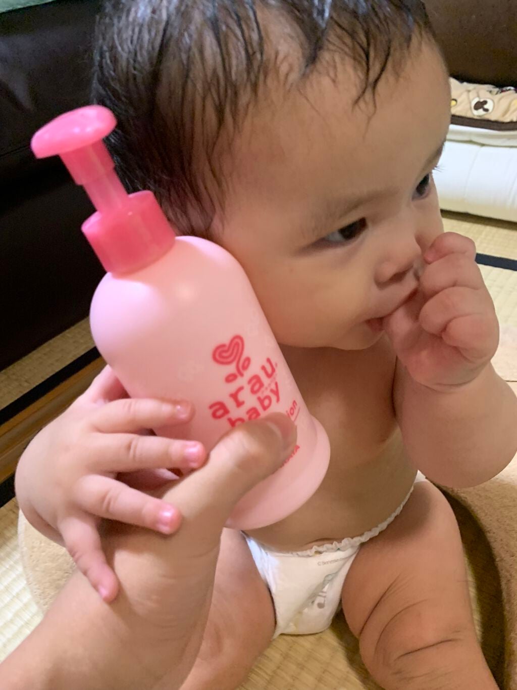 アラウ.ベビーミルキーローション/arau.baby (アラウ ベビー)/ボディローションを使ったクチコミ(1枚目)