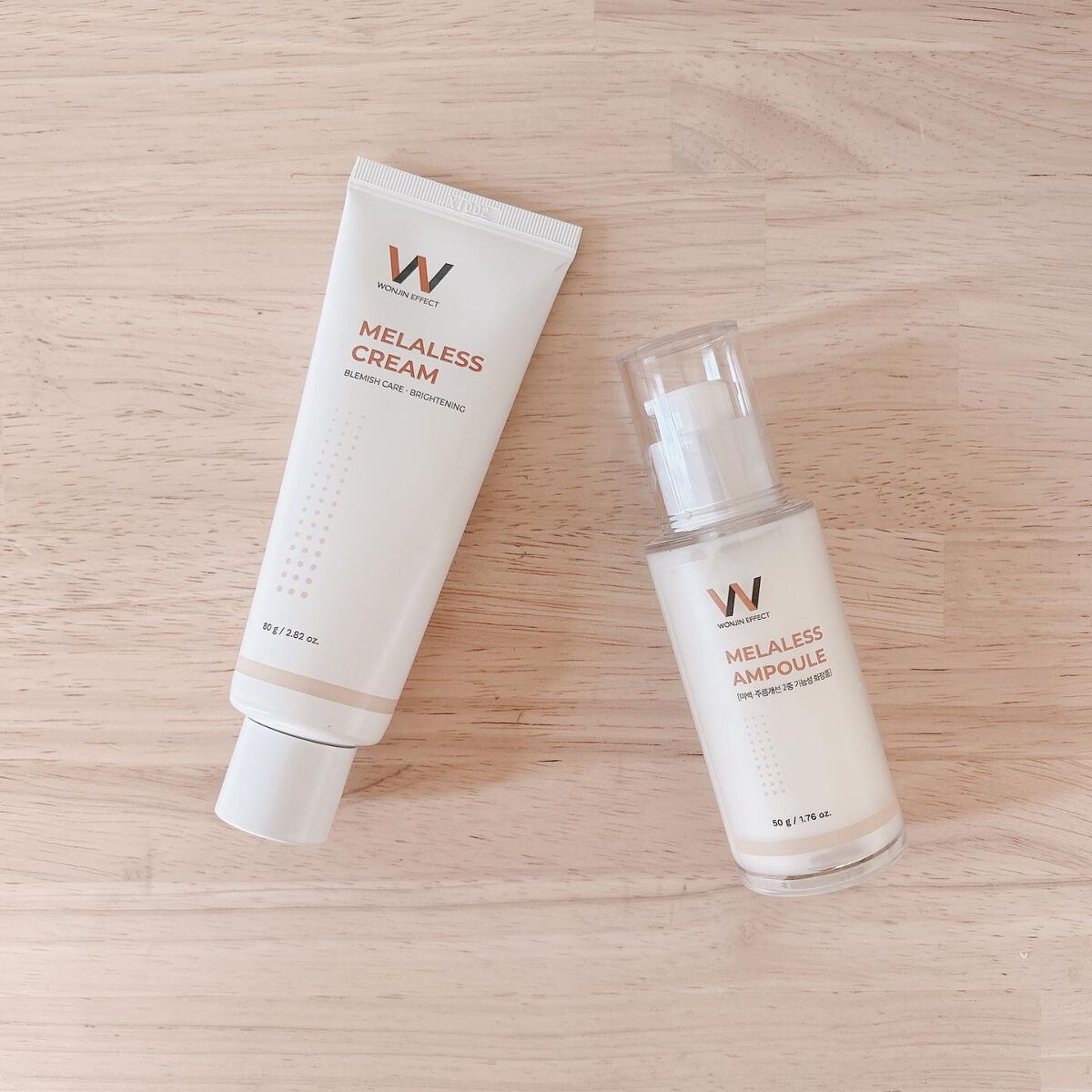 MELALESS CREAM/WONJIN EFFECT/フェイスクリームを使ったクチコミ(1枚目)