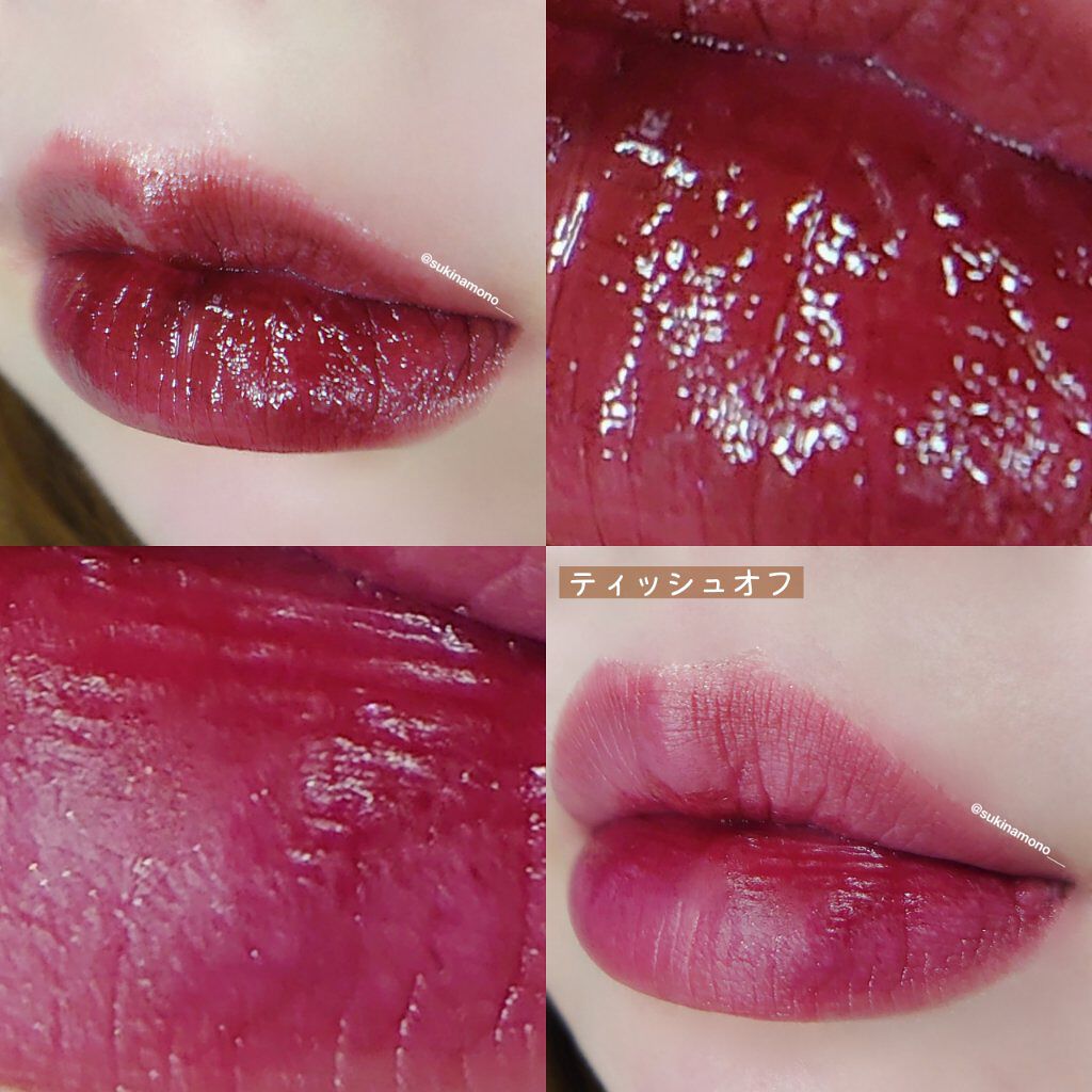 シャインミラーティント/COLORKEY/リップティントを使ったクチコミ（3枚目）