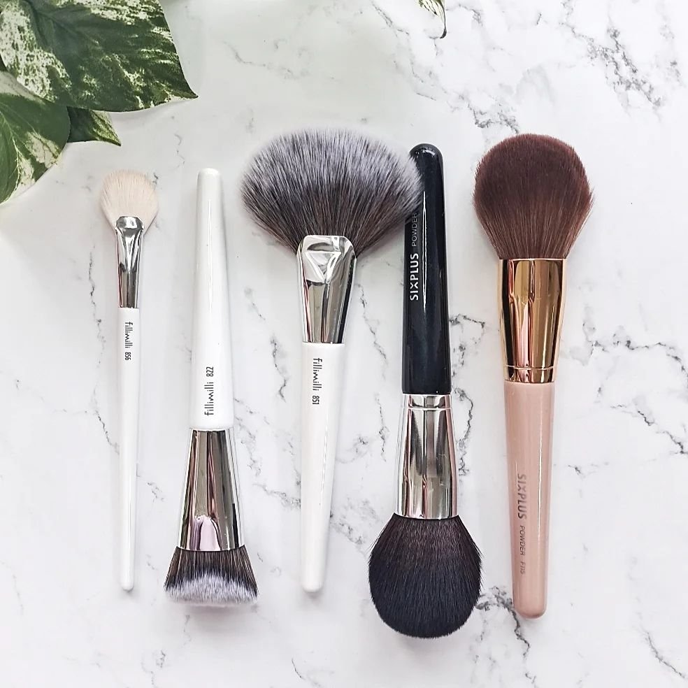 SIXPLUS 大きなサイズのパウダーブラシ（ブラック）F31/SIXPLUS/メイクブラシを使ったクチコミ（2枚目）