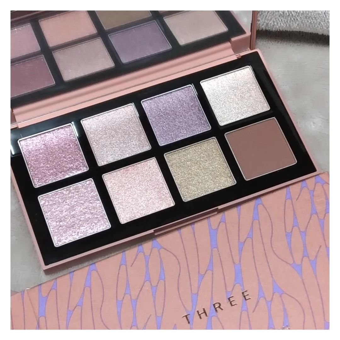 ホリデーコレクション パレット 2024/THREE/アイシャドウパレットを使ったクチコミ（1枚目）
