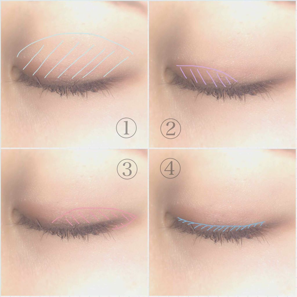 パーフェクトマルチアイズ/キャンメイク/アイシャドウパレットを使ったクチコミ(3枚目)