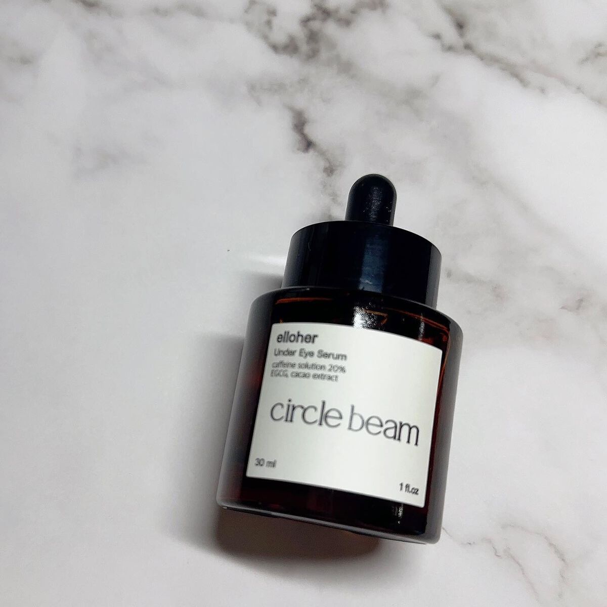 サークルビーム - Under Eye Serum/elloher/美容液を使ったクチコミ（2枚目）