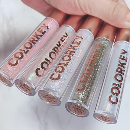 スパークリングギャラクシーリキッドアイシャドウ/COLORKEY/リキッドアイシャドウを使ったクチコミ(6枚目)