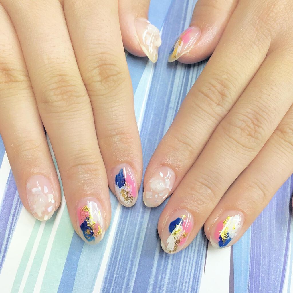 ノンワイプクリア キャンジェル(トップコート)/プリジェル/ジェルネイルを使ったクチコミ(1枚目)