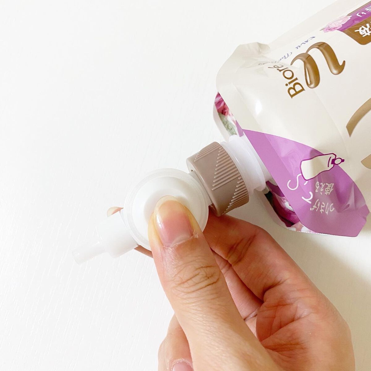 ザ ボディ ぬれた肌に使うボディ乳液 エアリーブーケの香り/ビオレu/ボディミルクを使ったクチコミ（3枚目）