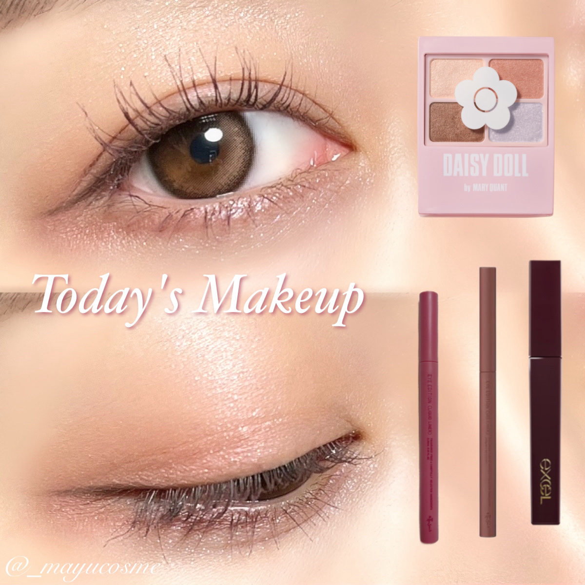 ロング＆カラード ラッシュ/excel/マスカラを使ったクチコミ（1枚目）